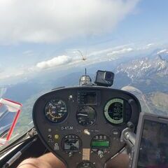 Flugwegposition um 11:39:32: Aufgenommen in der Nähe von Treglwang, Österreich in 2609 Meter